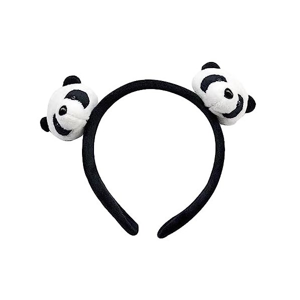 Qianly Panda oreille bandeau coiffure cheveux vêtements accessoires déguisement mignon pour jeu de rôle scène Performance fêt