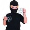 amscan- Ensemble daccessoires de fête Ninja, 3 pièces, 840044-55