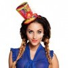Boland 55510 - Serre-tête Blossom, Tiare avec mini chapeau, Accessoires de déguisement pour carnaval, anniversaire ou fête à 