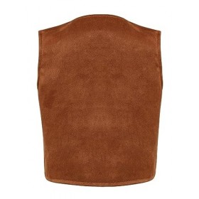 Aiihoo Fille Déguisement Cow-Boy Gilet Garçon Veste Rétro de Cowboy Western Enfant Accessoires Cosplay Costume dhalloween Ca