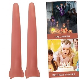 Totority 2 Pièces Vêtements En Latex Costumes De Cosplay Robes Pour Enfants Sorcière Cosplay Nez Sorcière Cosplay Accessoire 