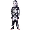 Richolyn Costumes dhalloween Squelette - 3D Squelette Halloween Fantaisie Costumes Combinaison Body - Halloween Cosplay Body