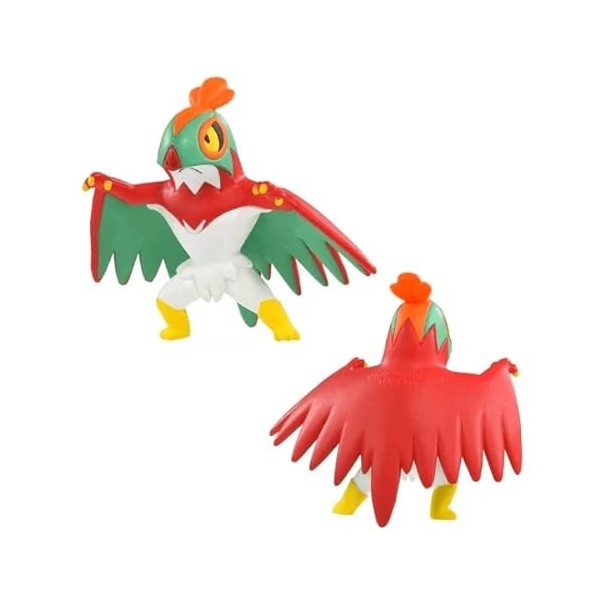 Pokemon Figurine Jouet 8 cm Hawlucha Brutalibré Figure de Combat Nouvo 2023 - sous Licence Officielle Jouet