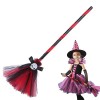 Eolaks Chapeau de sorcière dhalloween pour Filles,Accessoires de Conte de fées dhalloween Déguisement de sorcière Fantaisie