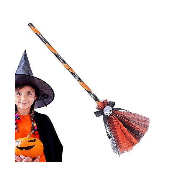 Eolaks Chapeau de sorcière dhalloween pour Filles,Accessoires de Conte de fées dhalloween Déguisement de sorcière Fantaisie