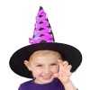 Eolaks Chapeau de sorcière dhalloween pour Filles,Accessoires de Conte de fées dhalloween Déguisement de sorcière Fantaisie