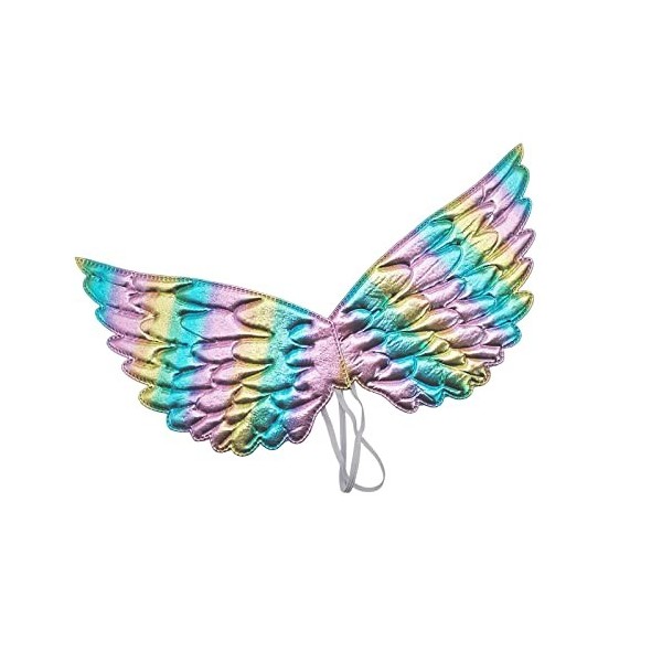 Perfeclan Belle fée Cosplay Costume Enfants Enfants Femmes Filles Papillon Aile Accessoire pour Habiller, Festival, Jeux de r