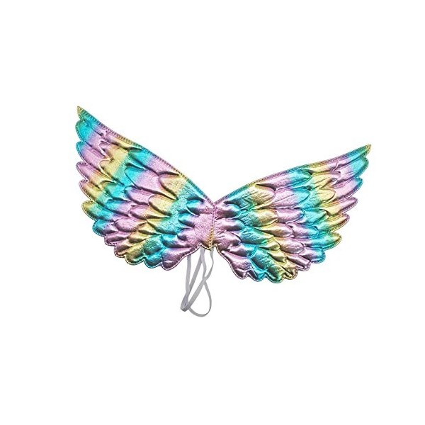 perfk Belle Papillon Femmes Enfant Enfant Ange Princesse Habiller fée Aile Accessoire pour Carnaval, Cosplay, noël, Jeux de r