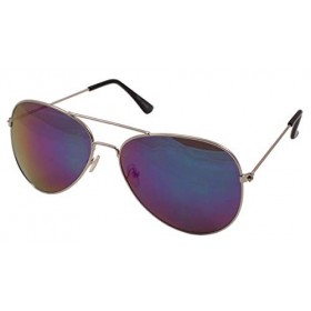 Folat Lunettes de soirée déguisée - Motif Pilote avec Verres Miroir