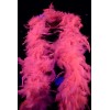 UV FLOOR - Boa En Plumes Fluo - Qualité Premium - Accessoire Fluorescent - Fête - Déguisement - 1m80 - Rose Fluo