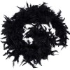 GORGECRAFT Boas de Plumes de 210 cm de Long Chandelle Plumes de Dinde Mardi Gras Boa Moelleux pour Idées de Fête Preppy Maria