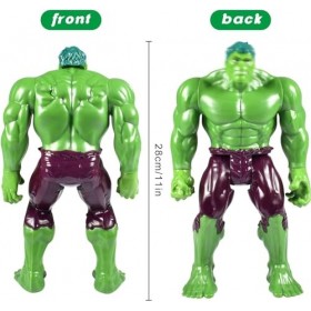 FGen Figurine De Hulk, Figurine De Hulk, Grand Jouet De 30 Cm Hulk,Cadeau danniversaire De NoëL pour Enfants, pour Tous Les 