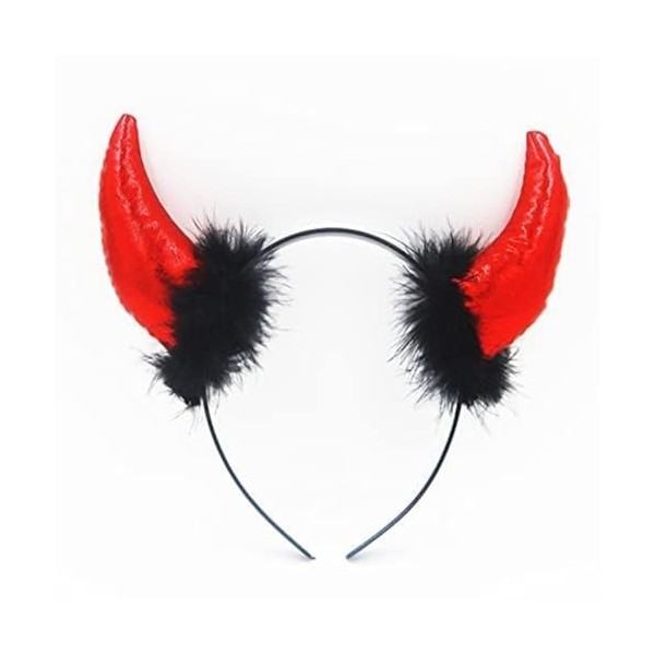 thematys Bijoux de Cheveux | Couronne | Roi Grenouille | Diable | Chauve-Souris | Oreilles de Chat | Souris | Bandeau | Fille