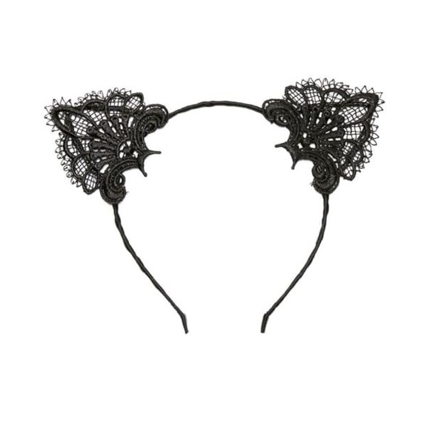 thematys Bijoux de Cheveux | Couronne | Roi Grenouille | Diable | Chauve-Souris | Oreilles de Chat | Souris | Bandeau | Fille