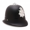 Toyland® Casque de policier britannique en plastique avec mentonnière - Accessoires de déguisement - Déguisement pour enfants