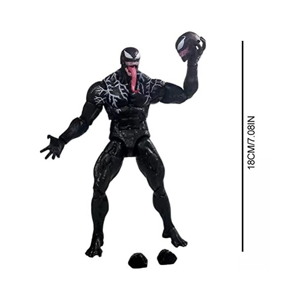 Figurine Venom 7 - Marvel Legends - Venom - Jouet à collectionner - Film daction en PVC - Jouet articulé