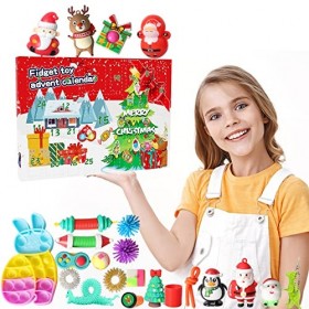 Calendrier de lAvent de Noël 2023 : Calendrier de lAvent de Noël idéal de 24 jours - Cadeau surprise pour les filles, les g