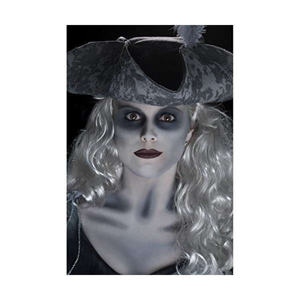 NET TOYS Maquillage de Pirate fantôme Make up Corsaire Set de cosmétique Flibustier Revenant Make-up Halloween kit de Maquill