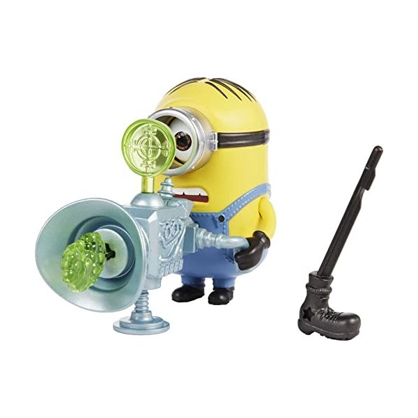 Minions figurine daction Stuart sonore de 9 cm, jouet pour enfant, GMF04