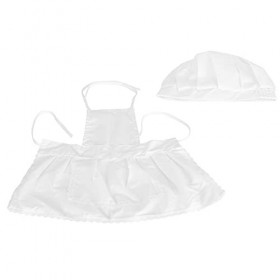 Accessoire de Photographie Nouveau-né, Accessoires de Costume Mignons de Mode Bébé Garçons Filles Uniformes de Chef Tenues Ch