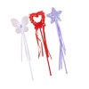 Toyvian Baguettes De Fées De Sorcière DEnfants 3 Pièces Bâtons Étoiles Accessoire De Costume De Jeu De Rôle Accessoires DHa