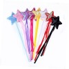 Toyvian Baguettes De Fées De Sorcière DEnfants 3 Pièces Bâtons Étoiles Accessoire De Costume De Jeu De Rôle Accessoires DHa