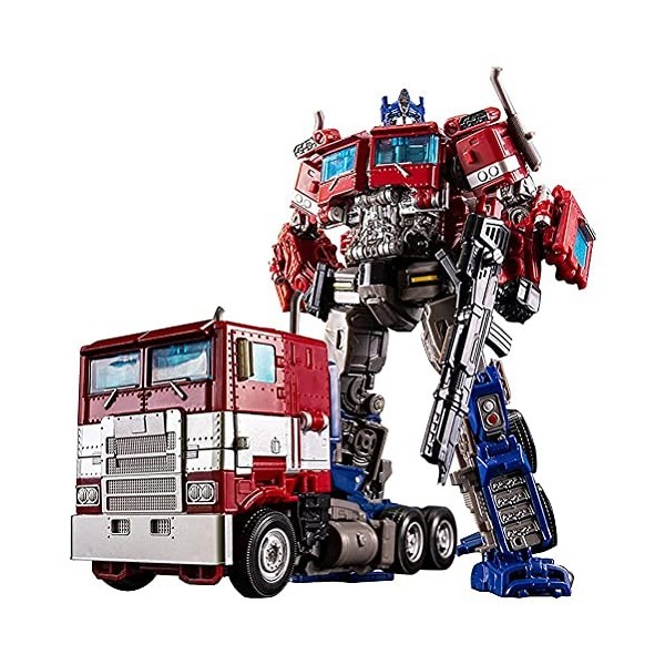Transforming Toys, Optimus Prime Transformer Action Figures Toy, Jouet Transformer Car Robot, Jouets Robot Voiture Déformée, 