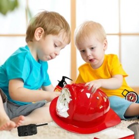 Eventerde Cas de Sauvetage en Cas dincendie,Ensemble déquipement de Jouets de Jeu de rôle pour Pompier - Cadeaux de Jeu de 