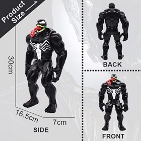 Figurine Venin AnimeMarFigurine daction Anime-Man Titan Hero SeriesAnime-Man à léchelle de 30 cm, Jouet pour Enfants à part