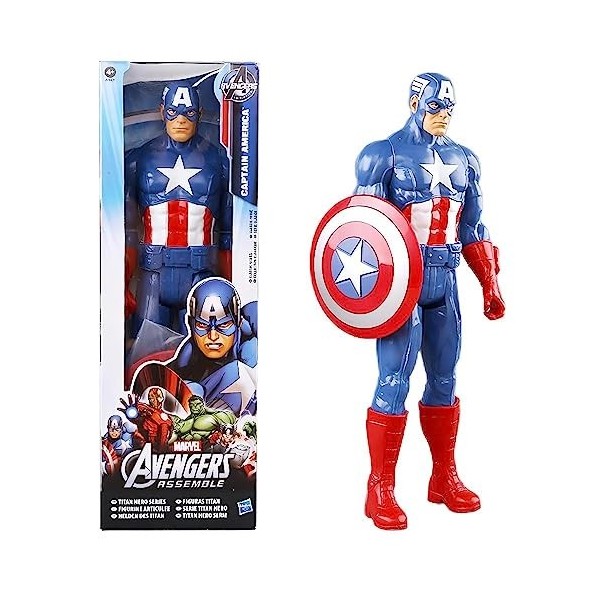 Marvel Avengers Figurine daction Marvel Série Titan Hero Marvel Inspirée de lunivers Marvel pour enfants à partir de 3 ans 