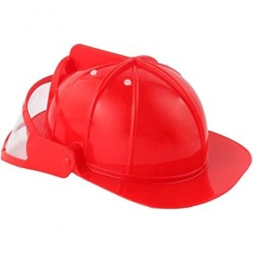 SunaOmni Casque De Pompier pour Enfants, Chapeau De Pompier, Accessoires De Déguisement, Jouet De Jeu De Rôle pour Fête dhal
