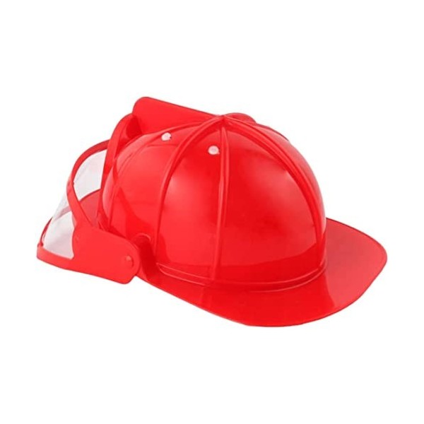 SunaOmni Casque De Pompier pour Enfants, Chapeau De Pompier, Accessoires De Déguisement, Jouet De Jeu De Rôle pour Fête dhal