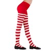 W WIDMANN- Widmann Collants rayés pour Enfant, Fille, 1232, Rouge/Blanc, 4-6 Ans