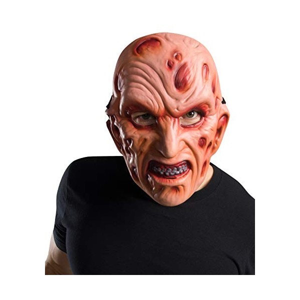 RUBIES - Accessoire pour Déguisement Adulte HALLOWEEN Officiel - Masque Squelette Yeux Exorbités - Taille Unique - Pour Costu