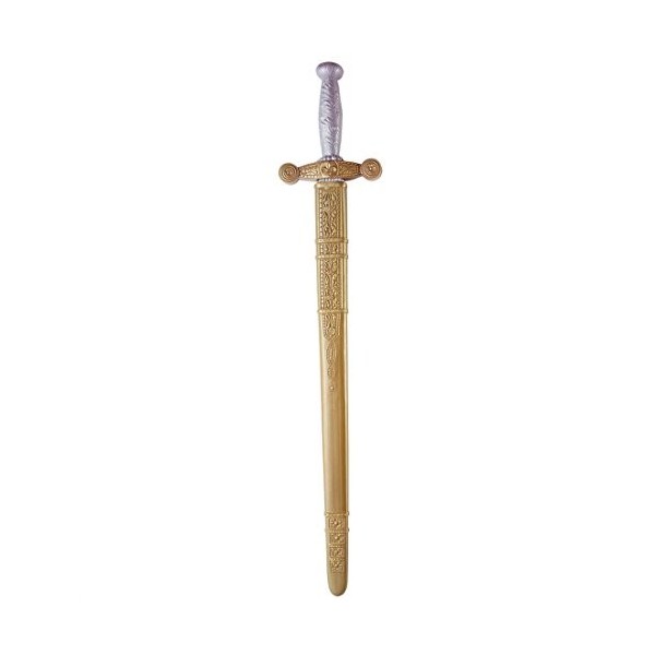 NET TOYS Épée de Chevalier Moyen-Âge avec Manche épée médiévale épée Chevalier Accessoire déguisement Armes de Fiction épées 