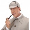 shoperama Fausse tabac marron - Accessoire de déguisement - 14,5 cm - Pour grand-père - Sherlock Holmes