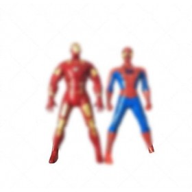 Tomicy 2 pcs héros Figurines, Super Spider Action Figure gâteau décoration,Rotation à 360 degrés，Legends Series Figurine Desi