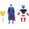 DC UNIVERSE DC COMICS - Pack Figurine Superman 30 Cm + Accessoires Justice League - Figurine Superman Articulée 30 cm - Créez