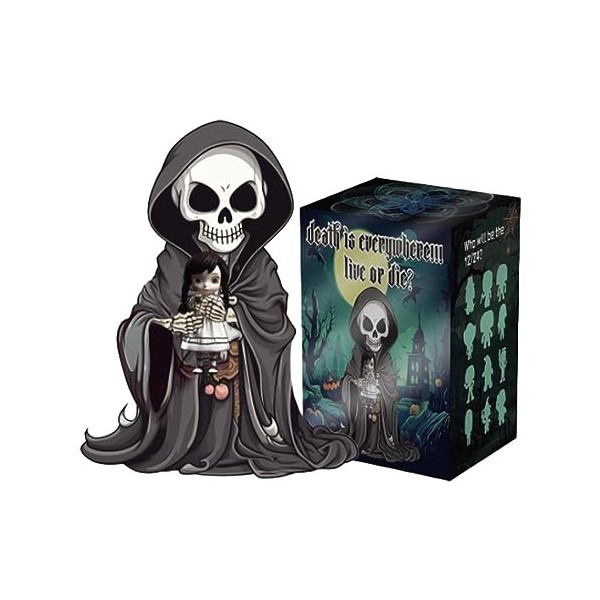 Figurine Ghostface | Horreur Halloween Ghostface Pop Figure | Collectible Scream Spooky Figurines Resin Deadfall Sculpture po