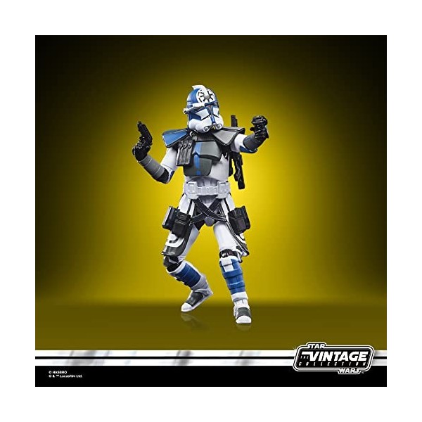 Star Wars Hasbro The Vintage Collection, Figurine Arc Trooper Jesse de 9,5 cm de The Clone pour Enfants, dès 4 Ans F4479 Mult