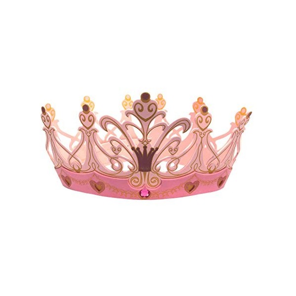 Liontouch - Couronne de la Reine Rosa pour Filles | Jouet Rose pour Jeu dImitation pour Enfants dans Un Style Médiéval | Dég