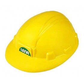 Lena denviron 24 cm-Casque Taille réglable-pour Petits constructeurs, Chantiers de Construction, Jeu de rôle et Carnaval-Acc