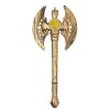 ZUCOS Sceptre en Plastique pour Sceptre de Roi de la Faucheuse, Accessoire pour Costumes dHalloween. Marteau 