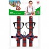 Widmann 68551 – Costume de nerd, 3 pièces, bretelles, nœud papillon et lunettes, collège élève, écolière, accessoires, carnav