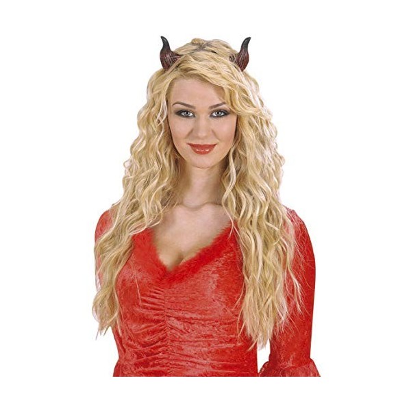 Cornes Diable Adulte Halloween - Taille Unique - Accessoires de fête, Costume, déguisement, Jeux, Jouets