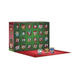 Funko Advent Calendar: DC 2023 - Superman - DC Comics - Calendrier de Lavent - 24 Jours de Surprise - Mini-Figurine en Vinyl