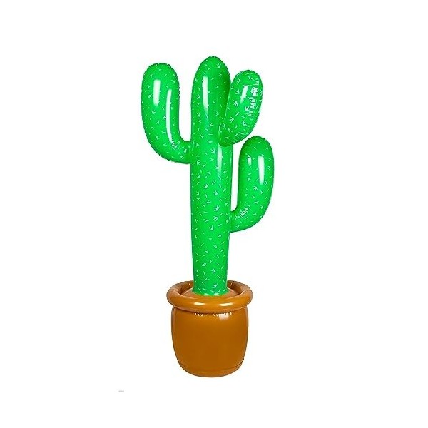 Cactus Gonflable Majestueux - 86 cm de Fun Exotique pour Toutes Vos Occasions