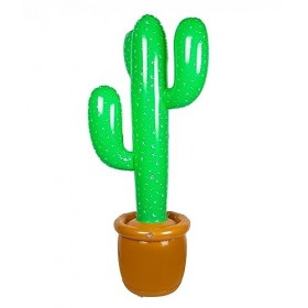 Cactus Gonflable Majestueux - 86 cm de Fun Exotique pour Toutes Vos Occasions