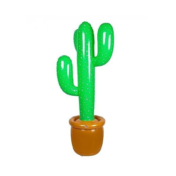 Cactus Gonflable Majestueux - 86 cm de Fun Exotique pour Toutes Vos Occasions