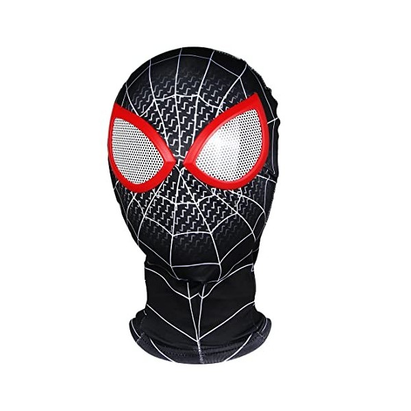 Masque Spider Héros Enfant, Masques de Déguisement pour Enfants, Déguisement Casque pour Garçons Fille, Cagoule Masque, Couvr
